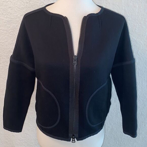 Black Madewell Everywhere Jacket- Size small/XS Excellent - Picture 3 of 9